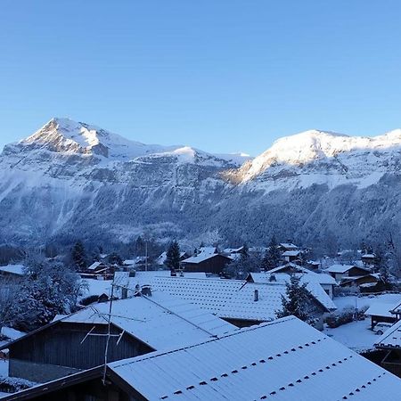 Studio Moderne De 18M2 Aux Carroz D'Araches Les Carroz d'Araches Exteriör bild
