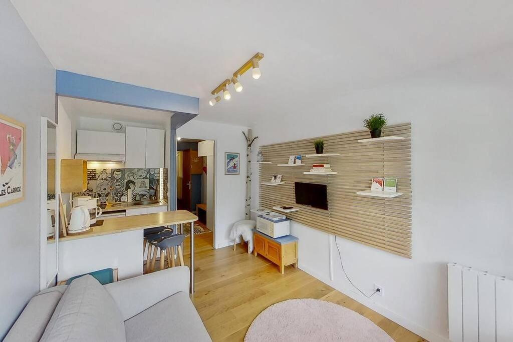 Studio Moderne De 18M2 Aux Carroz D'Araches Les Carroz d'Araches Exteriör bild